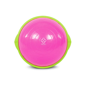 bosu sport trainer with pink dome and neon rim